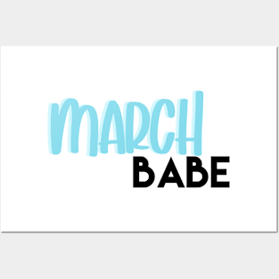 march babe Posters and Art